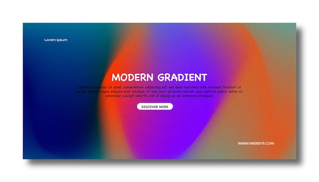 abstract color gradient modern blurred background and film grain texture template with an elegant