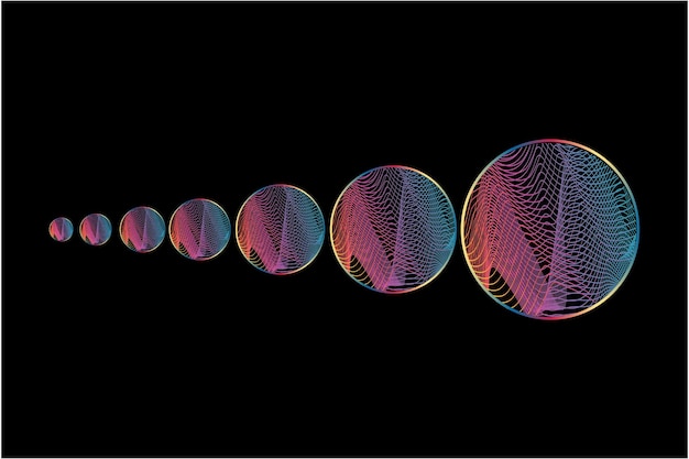 abstract color poster wave background animation computer screen illusion background