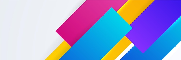 Abstract colorful banner background Color gradient abstract background with dynamic wave line effect Vector abstract graphic design banner pattern background web template