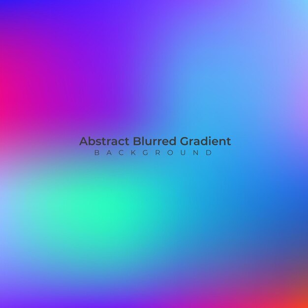 abstract colorful blurred gradient mesh background modern banner vector