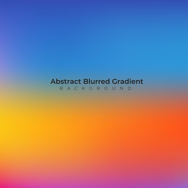 Abstract Colorful blurred gradient mesh background modern banner vector