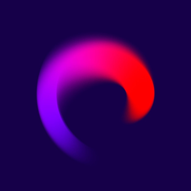 abstract colorful circular background gradient mesh