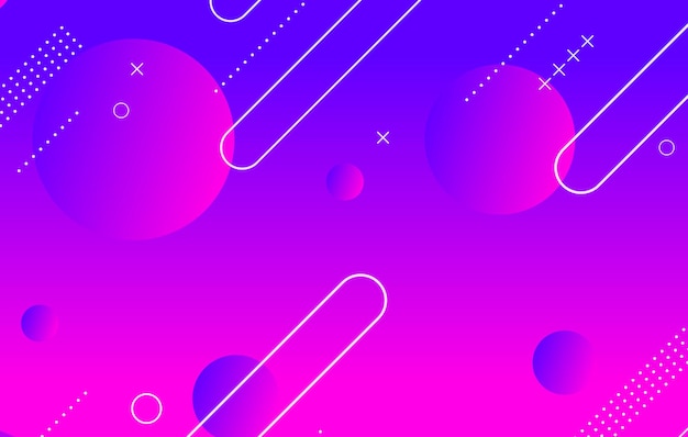 abstract colorful geometric background blue and magenta elements with gradient