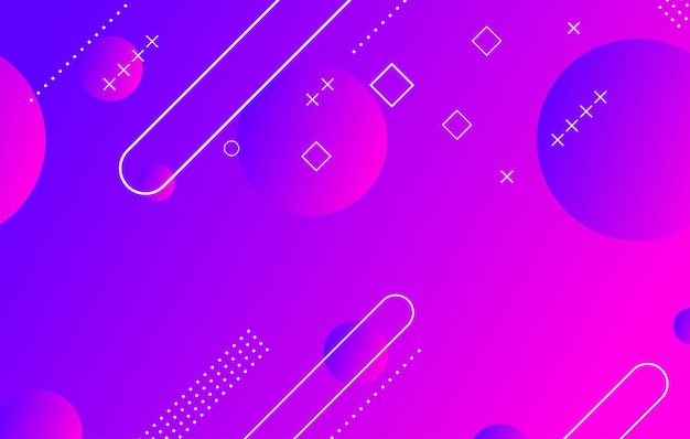 abstract colorful geometric background blue and magenta elements with gradient