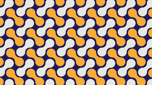Abstract Colorful Molecule Pattern Background