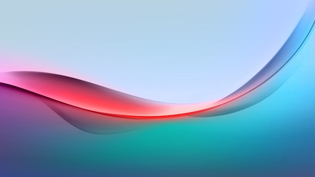  abstract colorful multicolored wave background