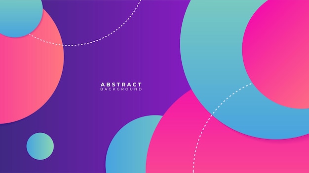 Abstract colorful purple pink shapes presentation background Gradient dynamic lines background Modern mosaic pattern colorful geometric design background