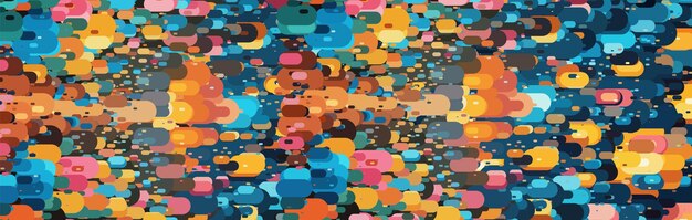 Abstract Colorful Shapes