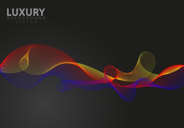 abstract colorful vector background, color flow liquid wave for design brochure, website, flyer.