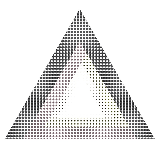 abstract composition . dots in perspective. halftone dots texture  .contemporary vector design