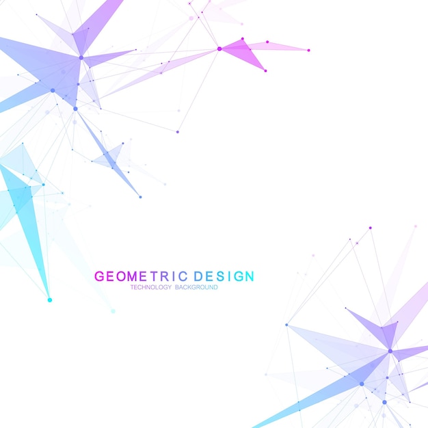 abstract connection structure background