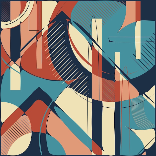 abstract cool geometric background