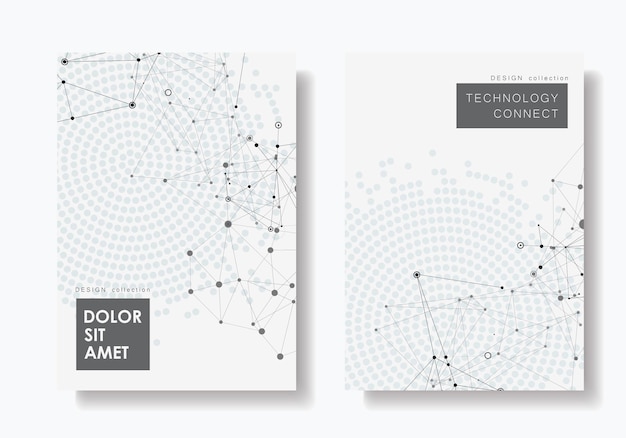 Abstract cover book Geometric background Website template design Minimal design