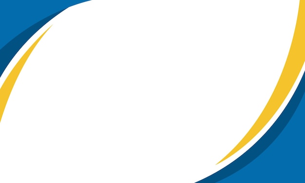 Abstract curved geometric shape border blank background