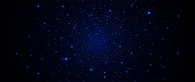 Abstract dark background with dots concept creativity and art place for text and business