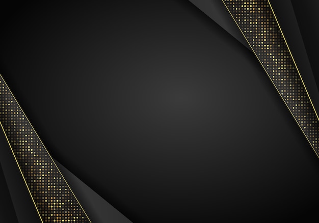 Abstract dark metallic overlap background.