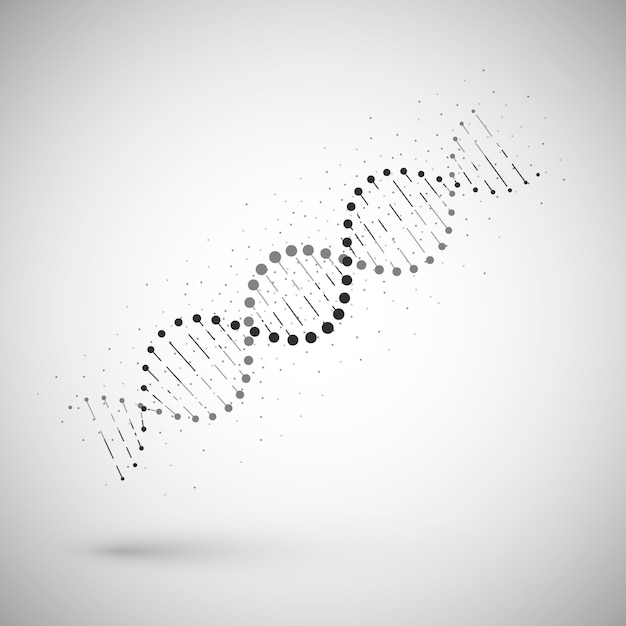 Abstract DNA structure