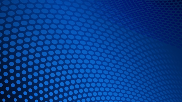 Abstract dots background in blue colors