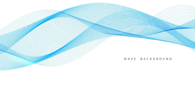 Abstract elegant glossy flowing line background
