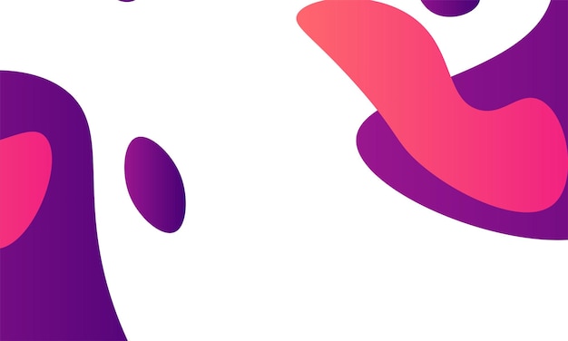 abstract fluid background with colorful gradient