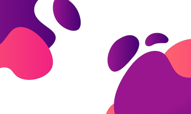 abstract fluid background with colorful gradient