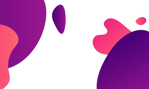 abstract fluid background with colorful gradient