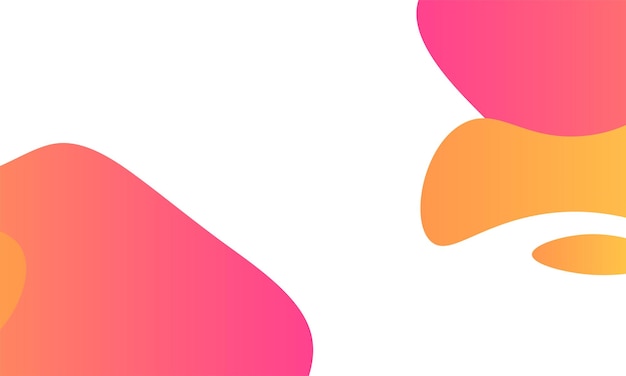abstract fluid background with colorful gradient