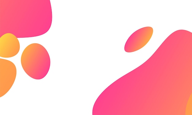 abstract fluid background with colorful gradient