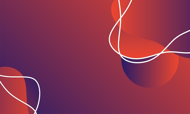 abstract fluid background with colorful gradient