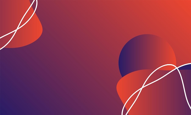 abstract fluid background with colorful gradient