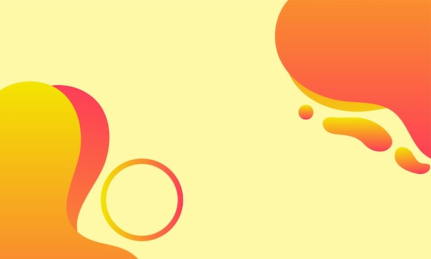 abstract fluid background with colorful gradient