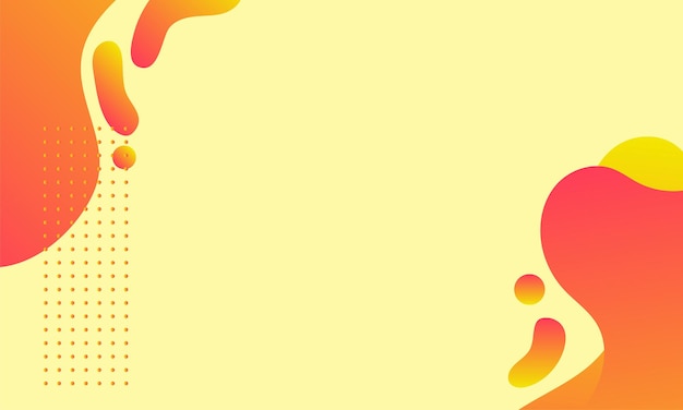 abstract fluid background with colorful gradient
