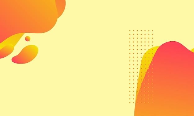 abstract fluid background with colorful gradient