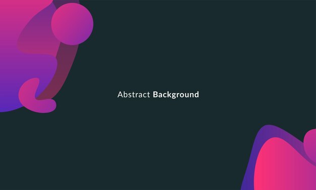 abstract fluid background with colorful gradient