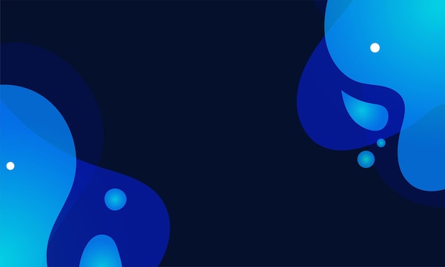 abstract fluid background with colorful gradient