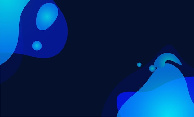 abstract fluid background with colorful gradient
