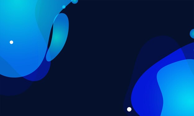 abstract fluid background with colorful gradient