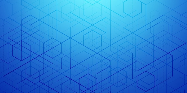 abstract futuristic background . molecular technology.geometric rhombuses.