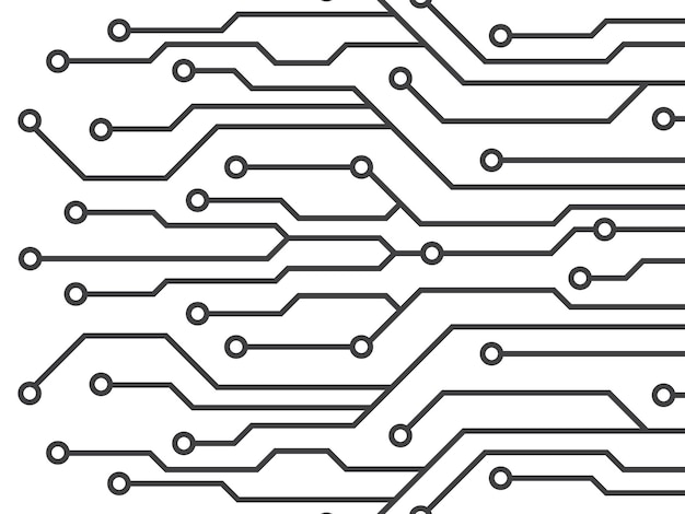 abstract futuristic circuit board technology background