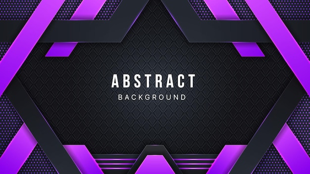Abstract gaming background with geometric elements
