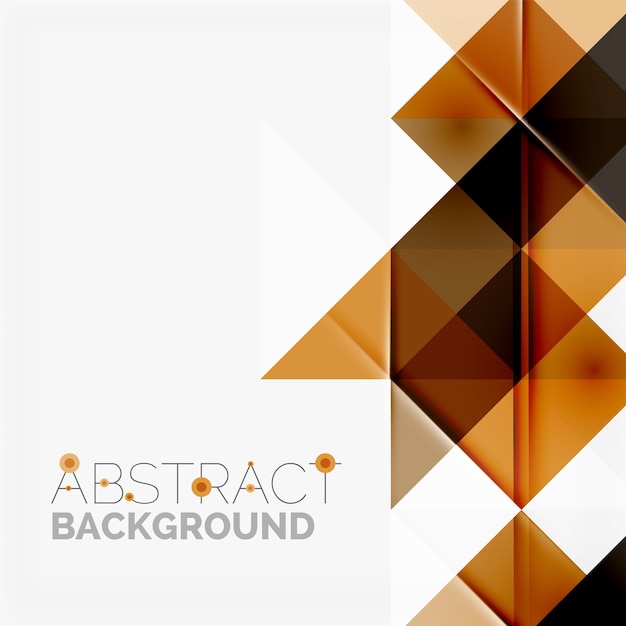 abstract geometric background modern overlapping triangles