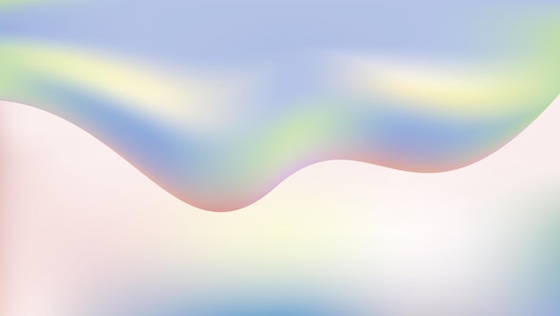 abstract geometric background with gradient in soft pastel colors vector illustration