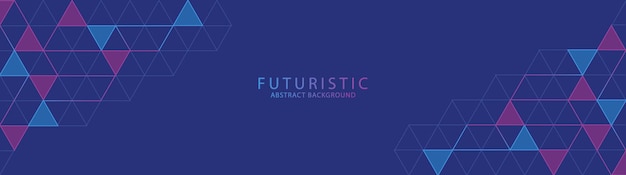 Abstract geometric background with triangle shape pattern for wallpaper business brochure cover
