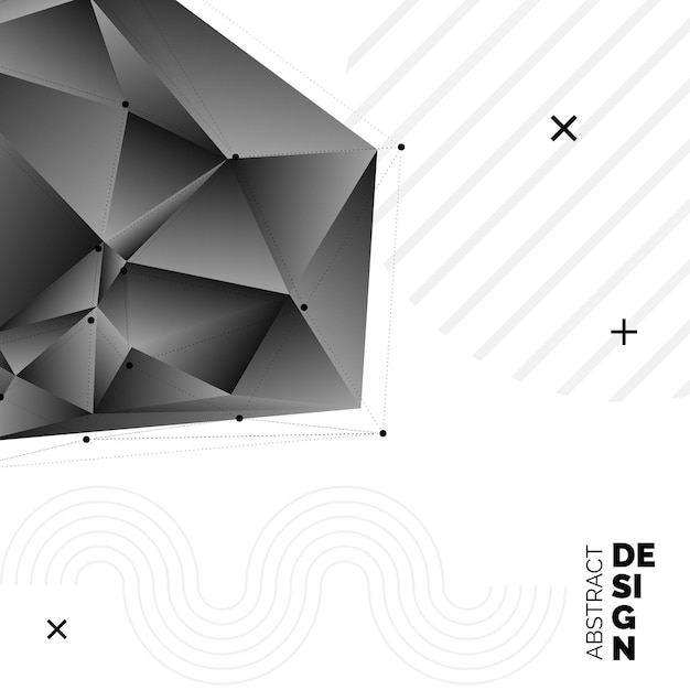 Abstract Geometric backgrounds Polygonal vector design