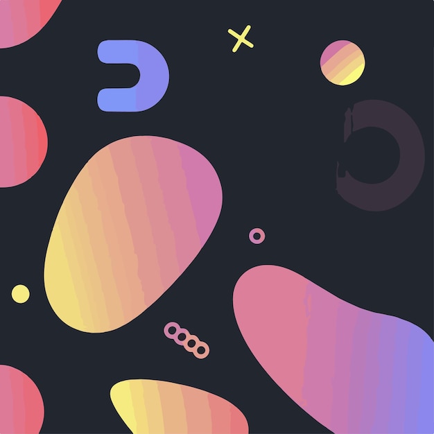 Abstract geometric color background