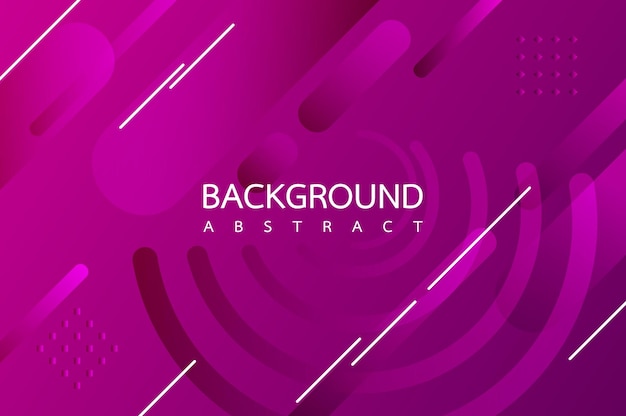 Abstract geometric colour backgroundFluid shapes composition Vector illustration