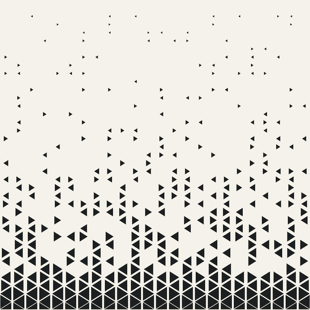 Abstract Geometric Hipster Fashion Techno Design Triangle Pattern Background