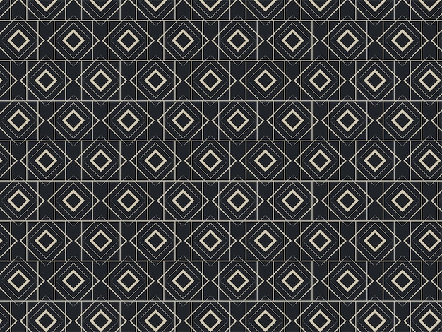 Abstract Geometric Overlapping Diamond Pattern Background.