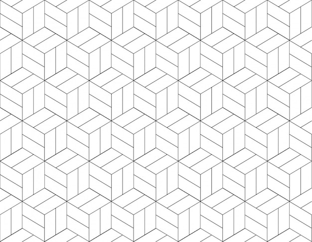 Abstract geometric pattern with lines