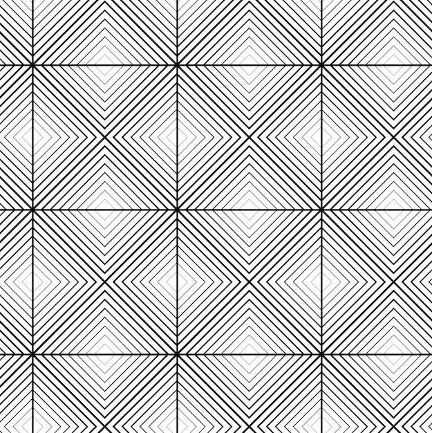 Abstract geometric pattern with triangles squares stripes lines Seamless vector background